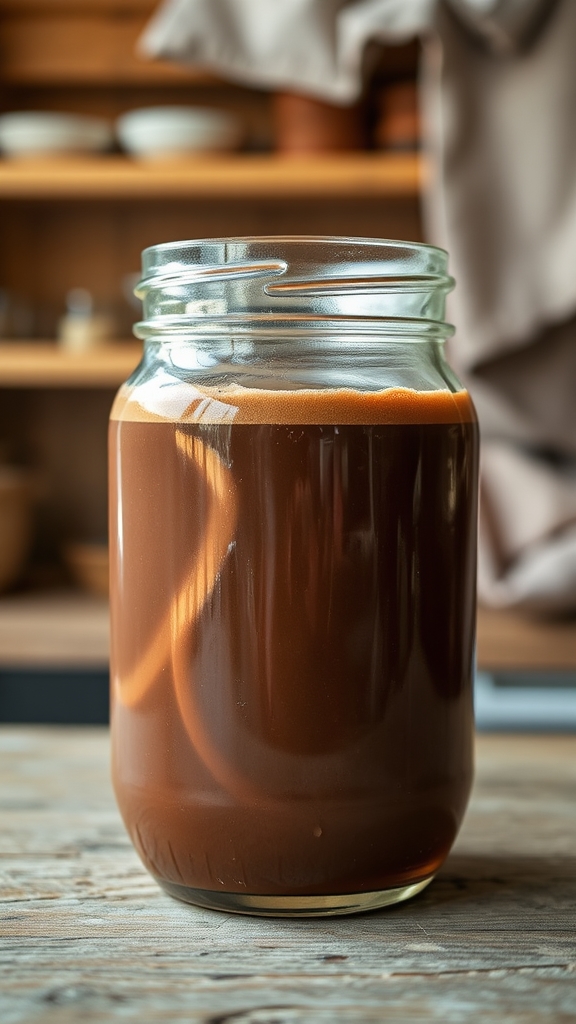 homemade mackinac fudge liqueur