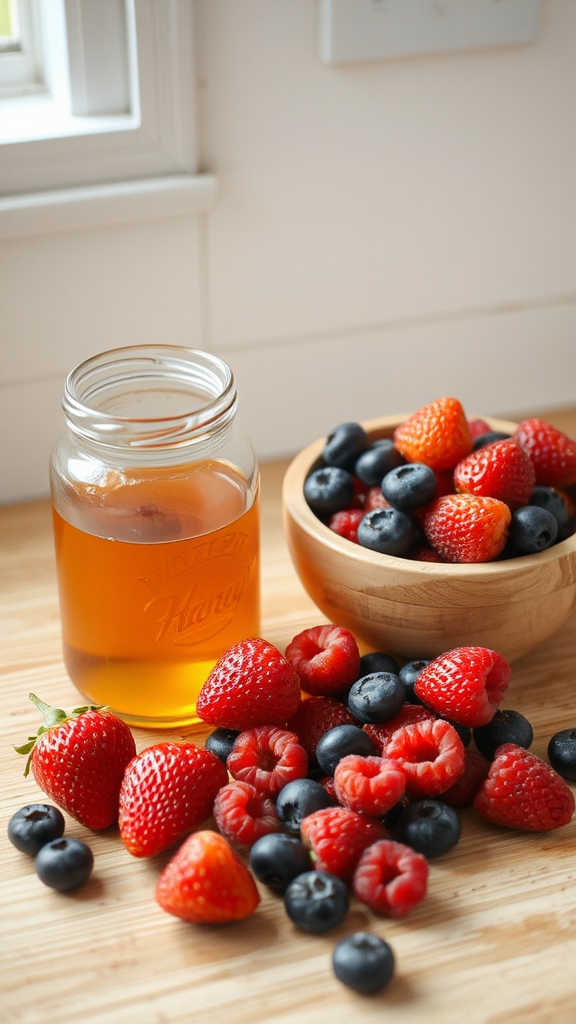 honey and berry benefits