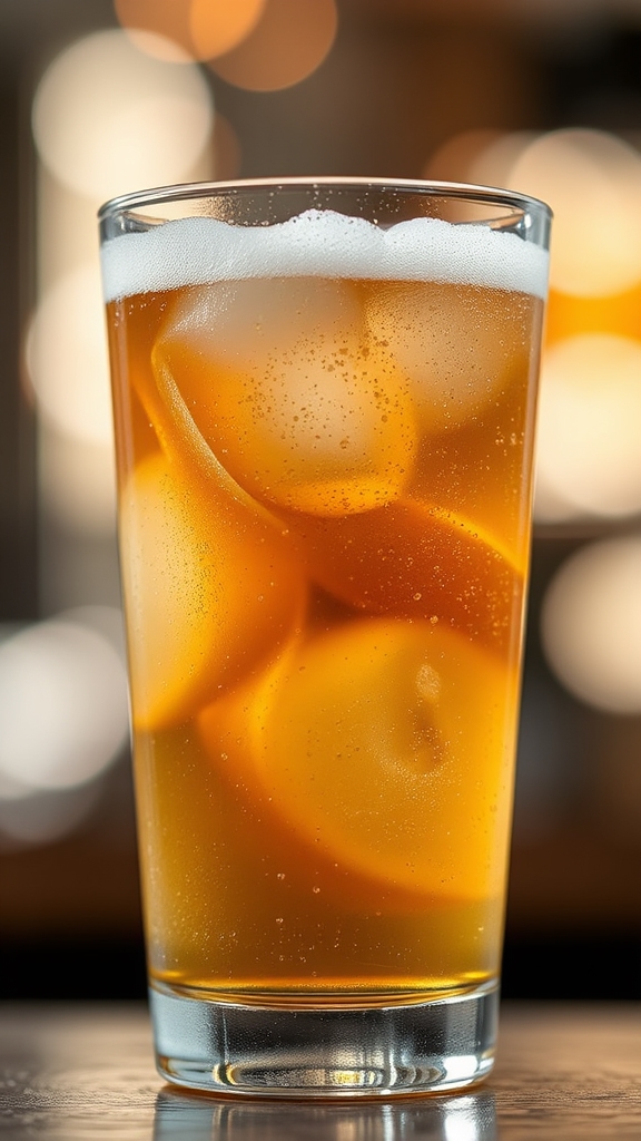 honeyed whiskey beer fusion