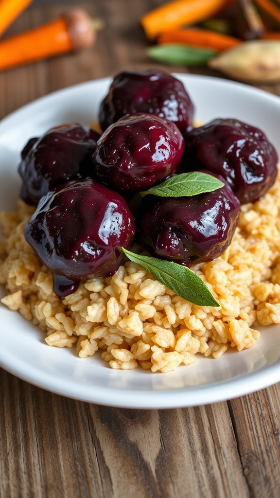 huckleberry bison pairing suggestions