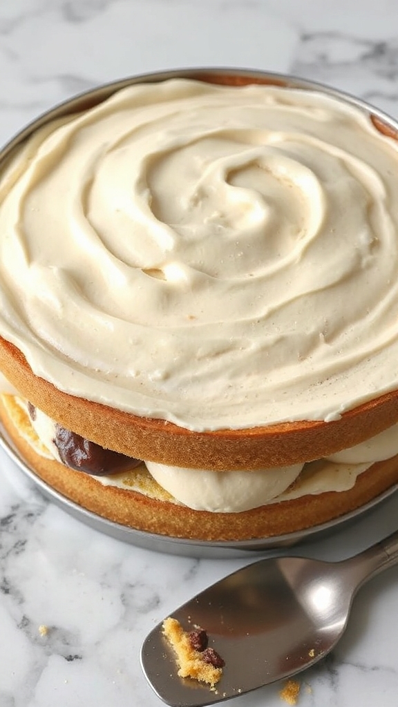 ice cream cake layered