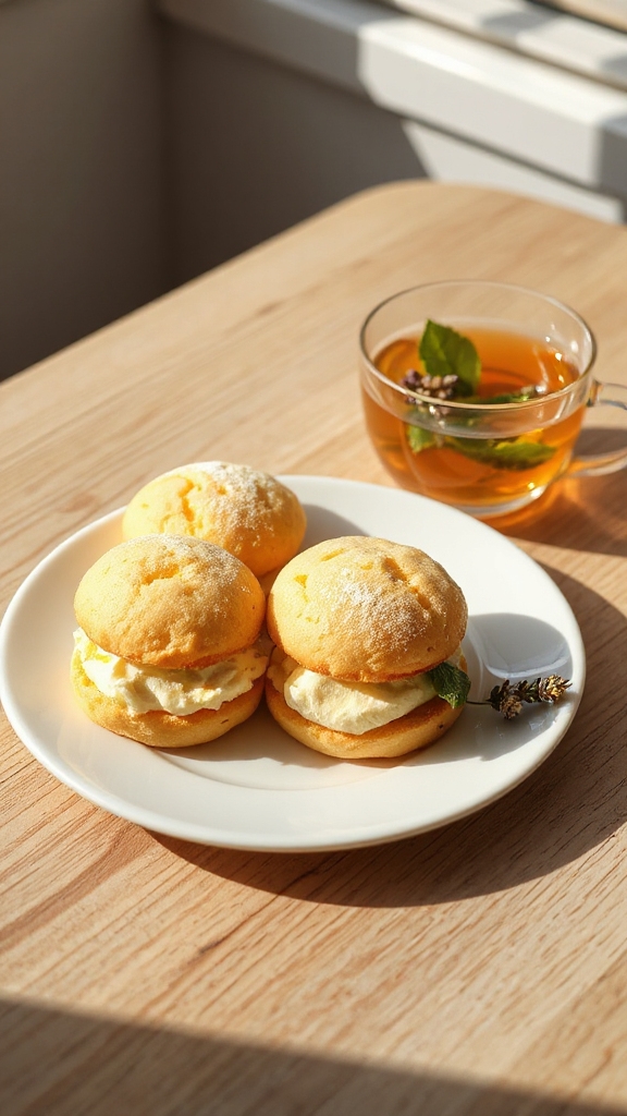 ice cream herbal tea harmony