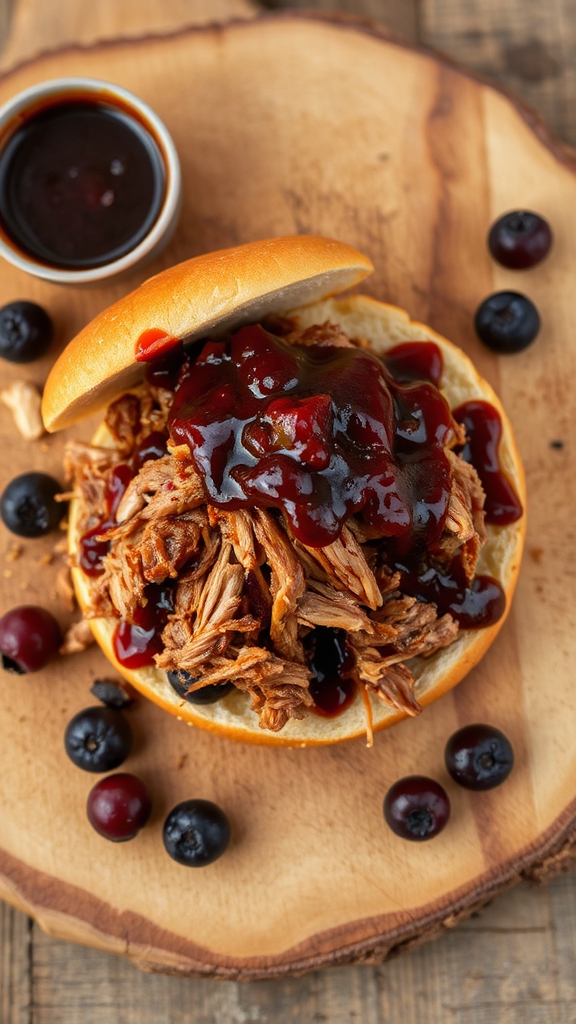 idaho huckleberry bbq pork