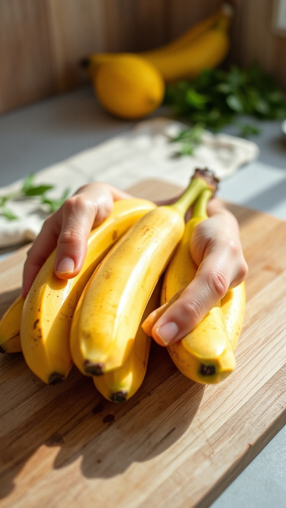 ideal banana ripeness indicators