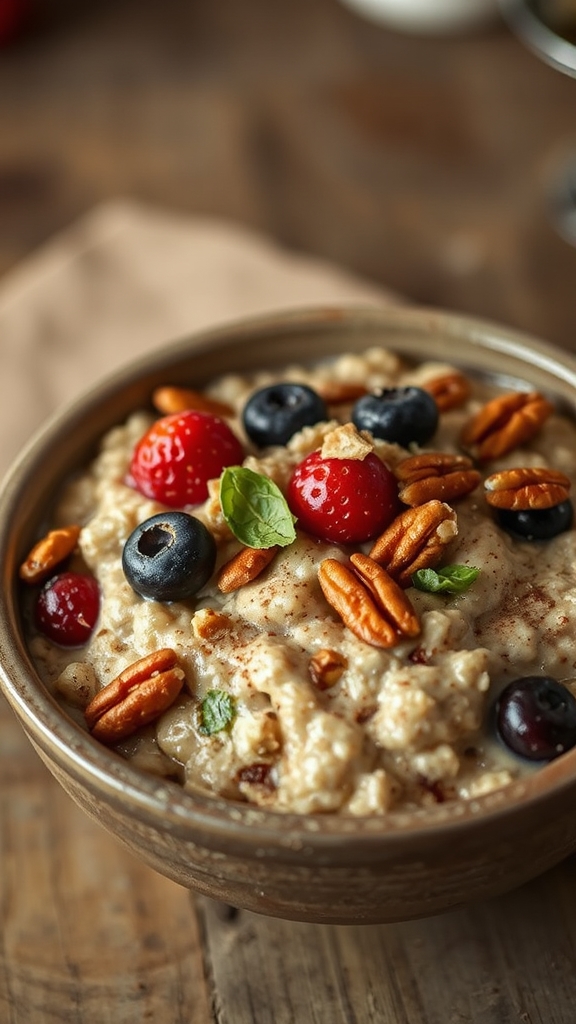 incorporate pecans and spices