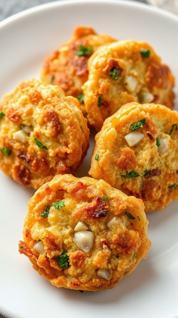 ingredients for clam fritters