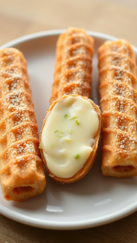 innovative key lime churro fusion
