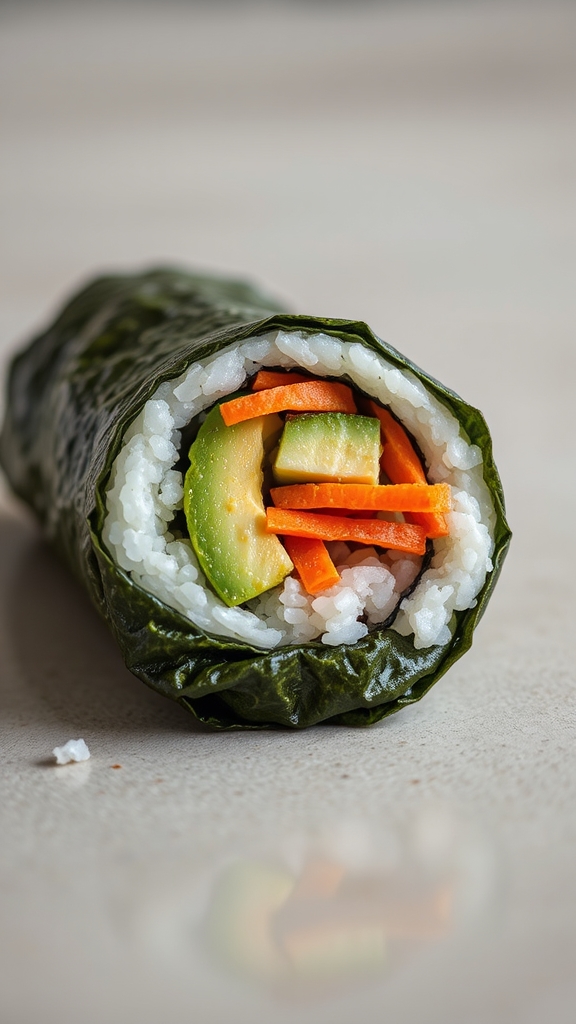 innovative vegan sushi fusion