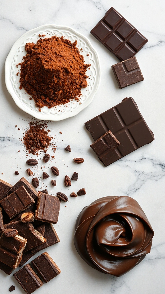 intense velvety chocolate symphony