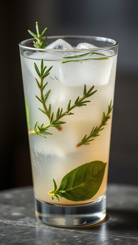 invigorating herbal gin blend