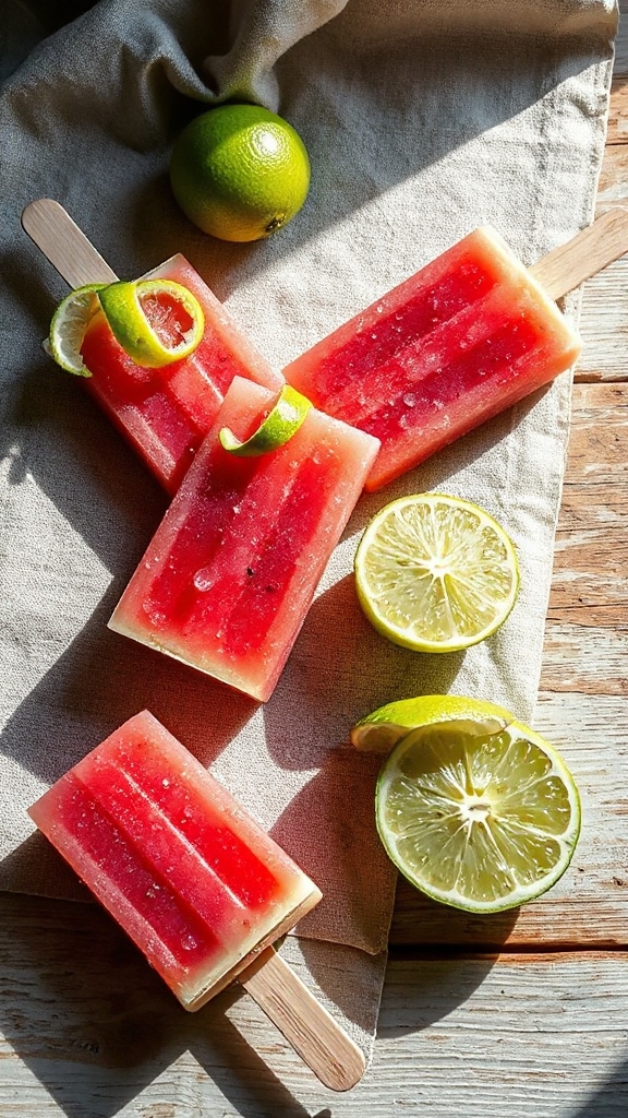 invigorating lime popsicle pairing