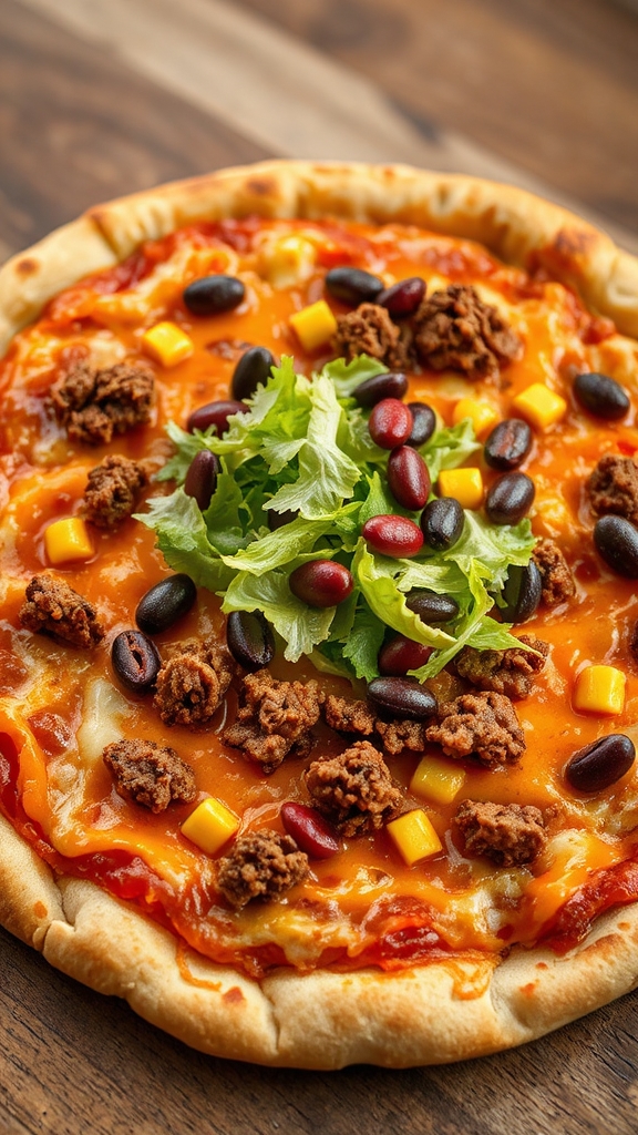 iowa taco pizza fusion