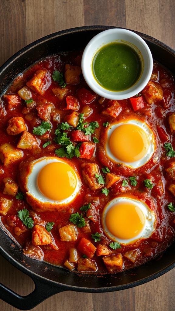 israeli shakshuka with zhug