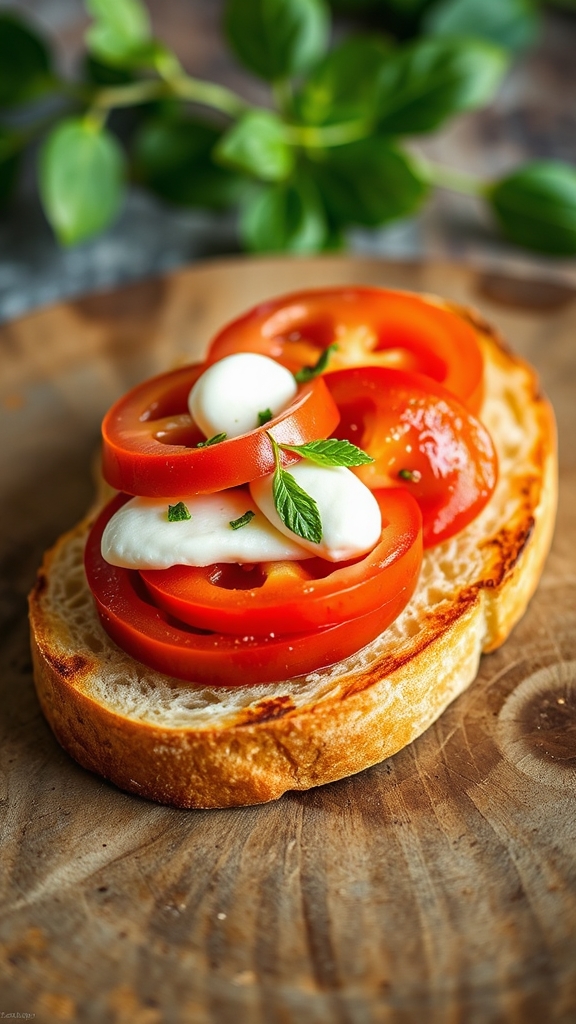 italian caprese breakfast heritage