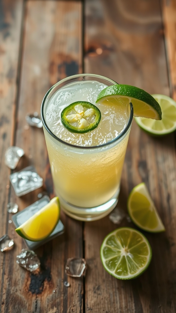 jalape o infused tequila ranch water