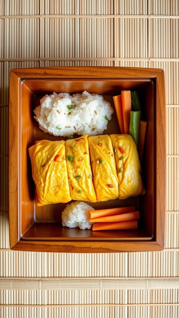 japanese tamagoyaki bento box