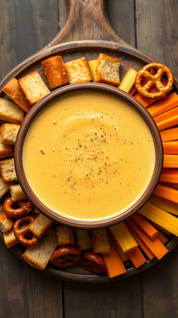 kentucky beer cheese fondue