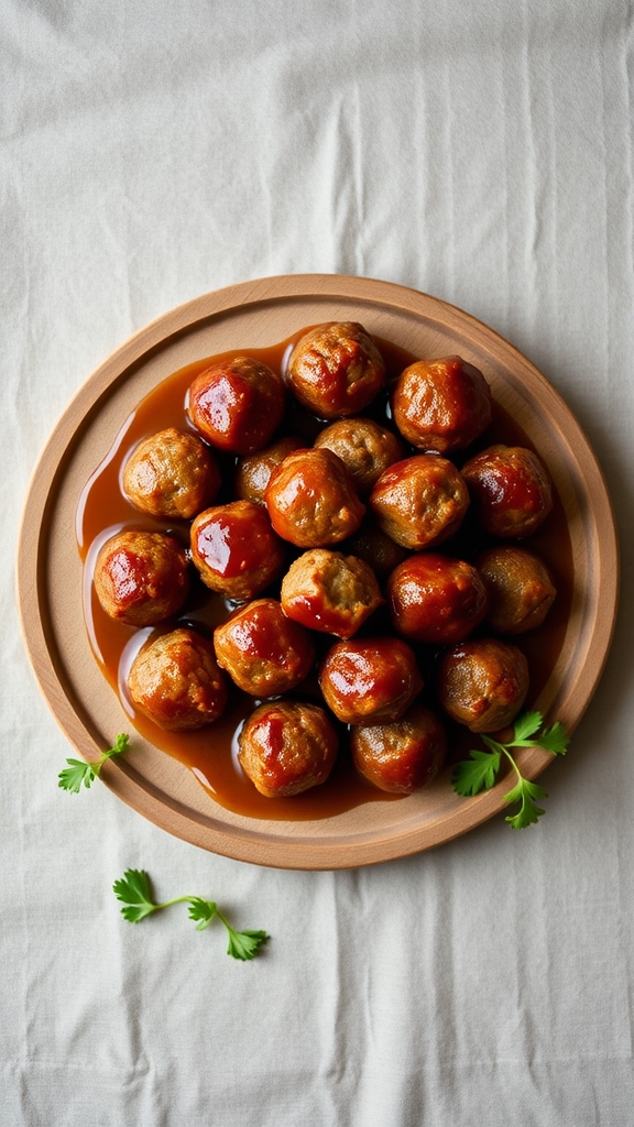 kentucky bourbon flavored meatballs