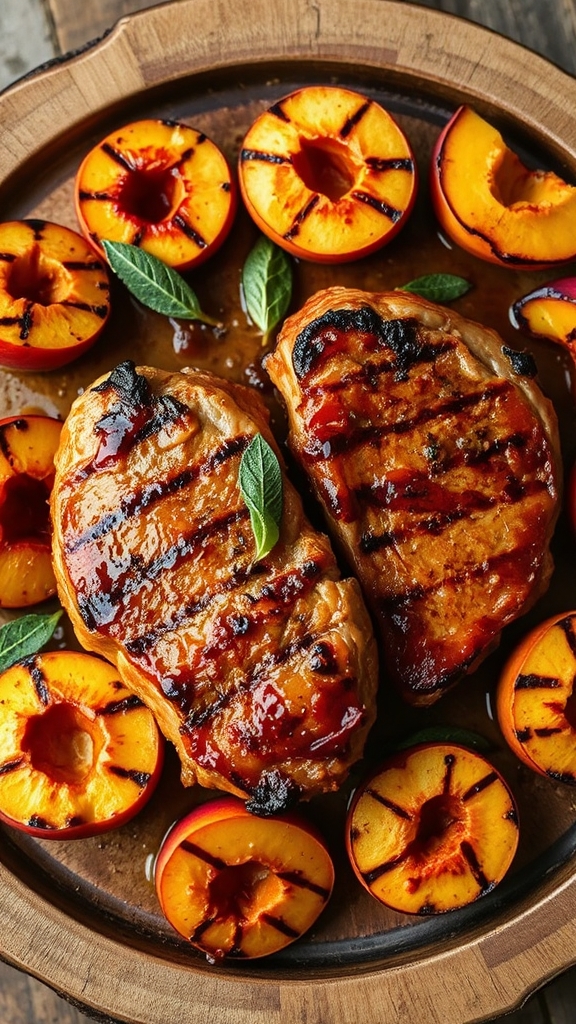 kentucky inspired pork chop variations