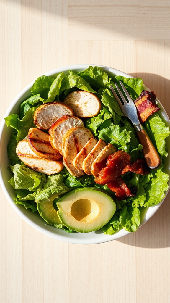 keto cobb salad texas