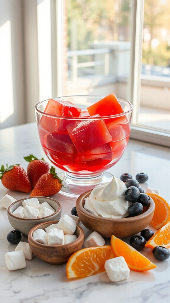key jell o nutritional components