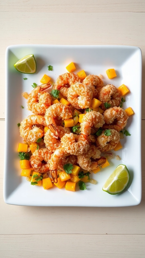 key lime coconut shrimp