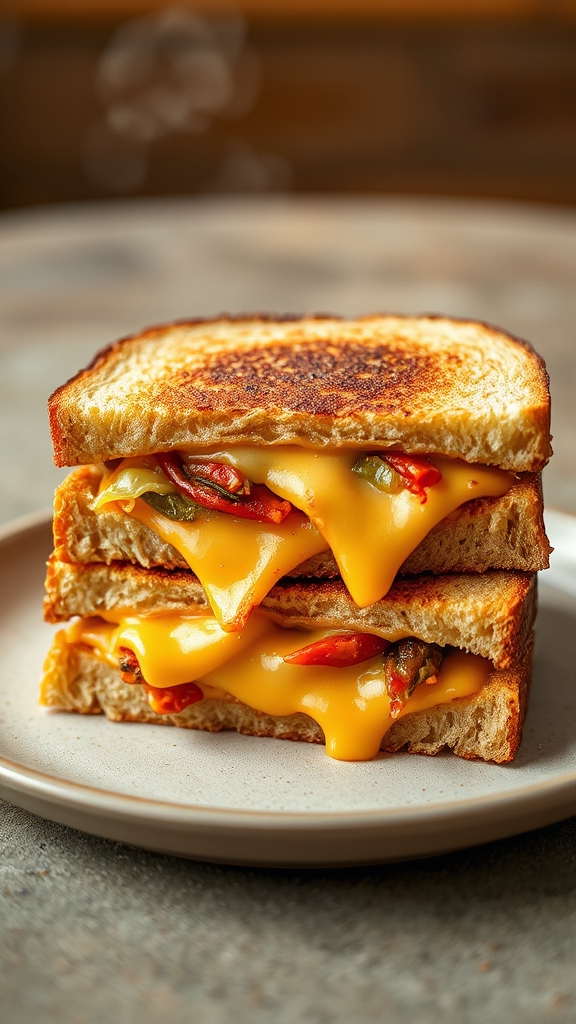 kimchi grilled cheese tweaks