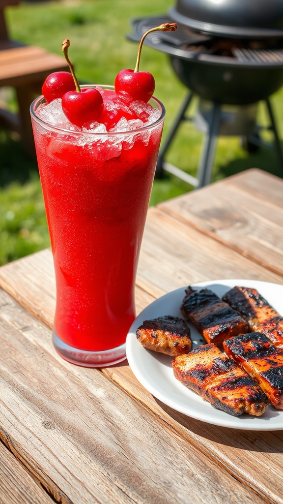 kool aid slushie enhances barbecues