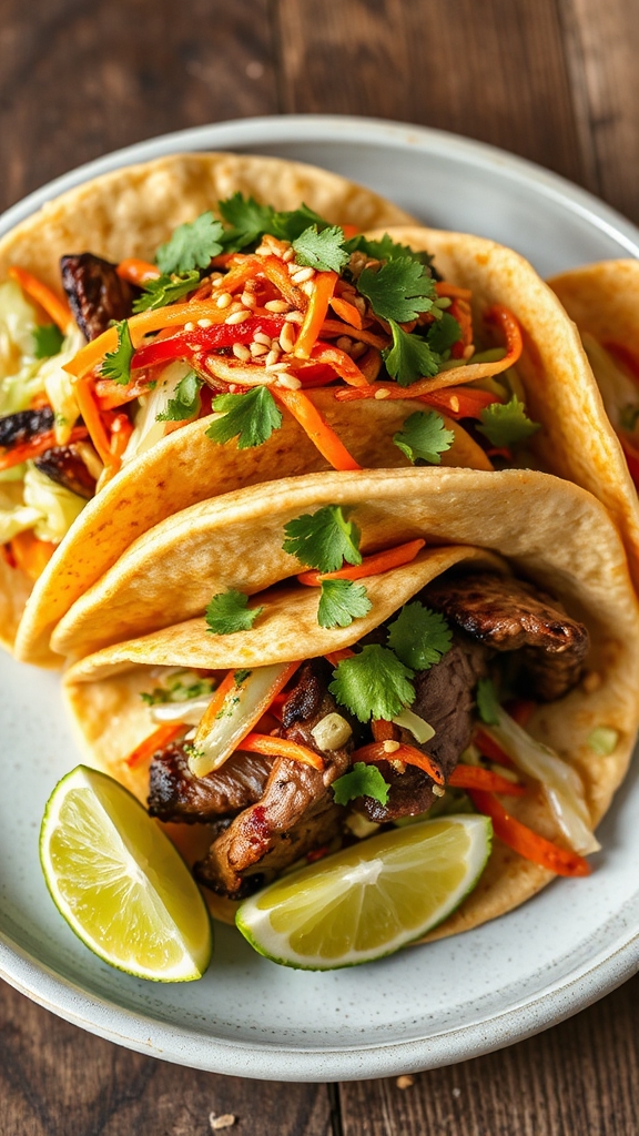 korean bbq taco fusion