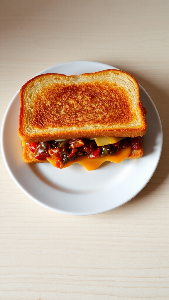 korean kimchi grilled cheese