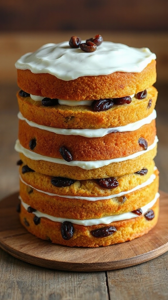 lane bourbon raisins cake