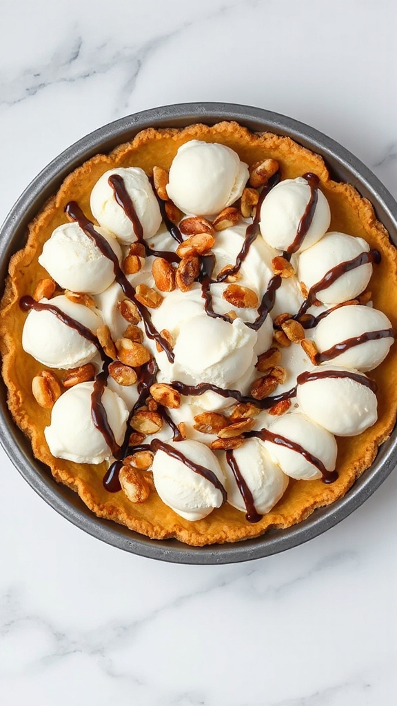 layer and freeze pie