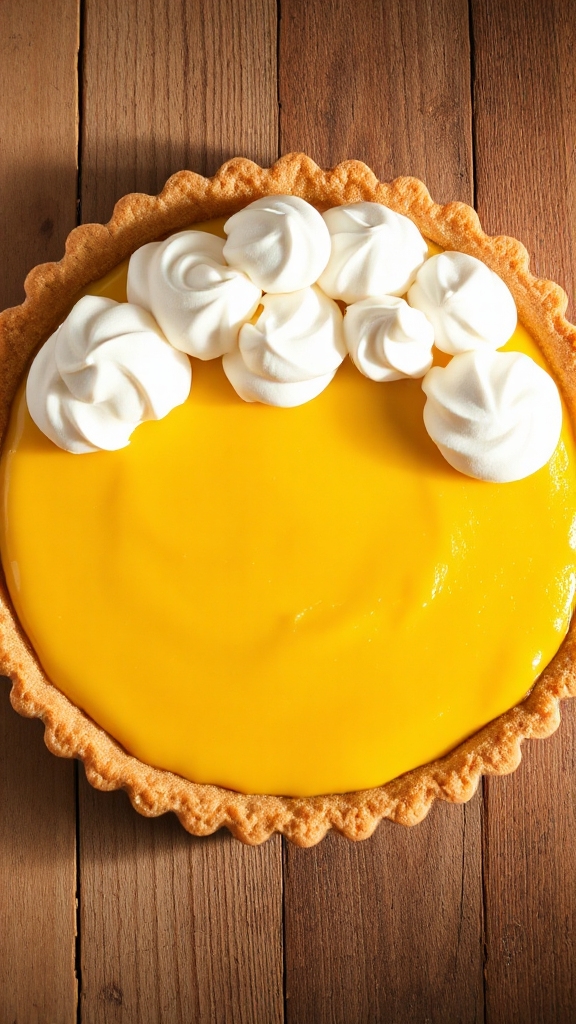 layer tart meringue assembly