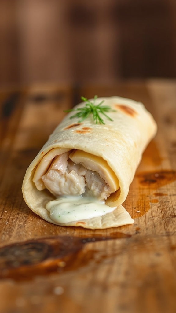 lefse wraps flavorful walleye