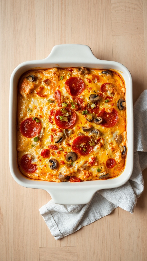 leftover pizza breakfast dish