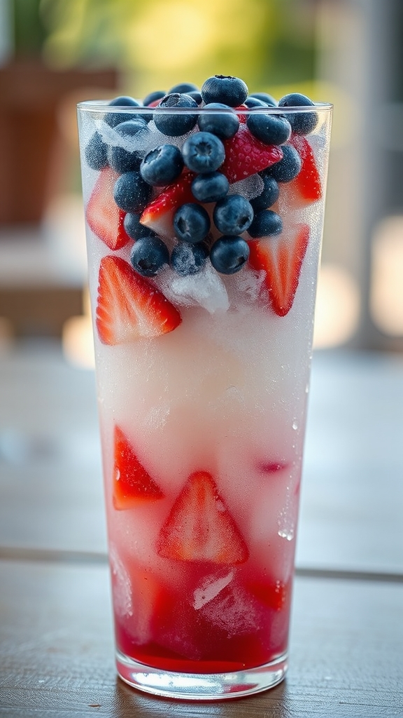 lemon blueberry strawberry cheese