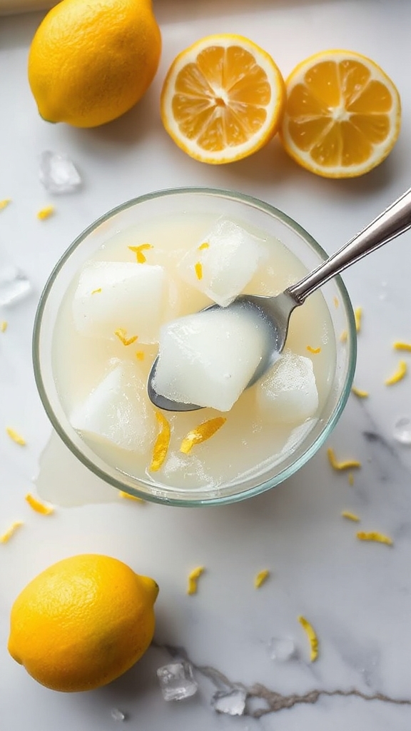 lemon ice freezing strategies