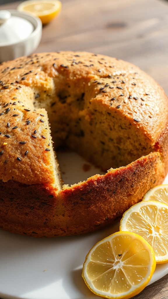 lemon poppy seed cake