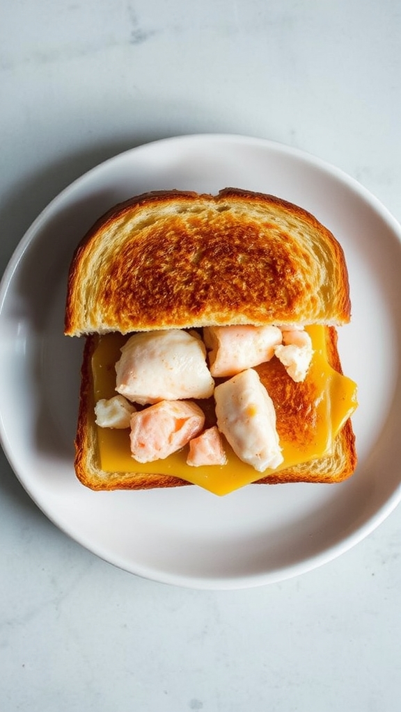 lobster infused grilled cheese