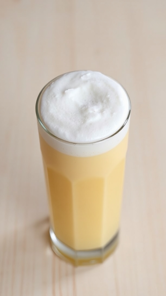 louisiana gin cream fizz