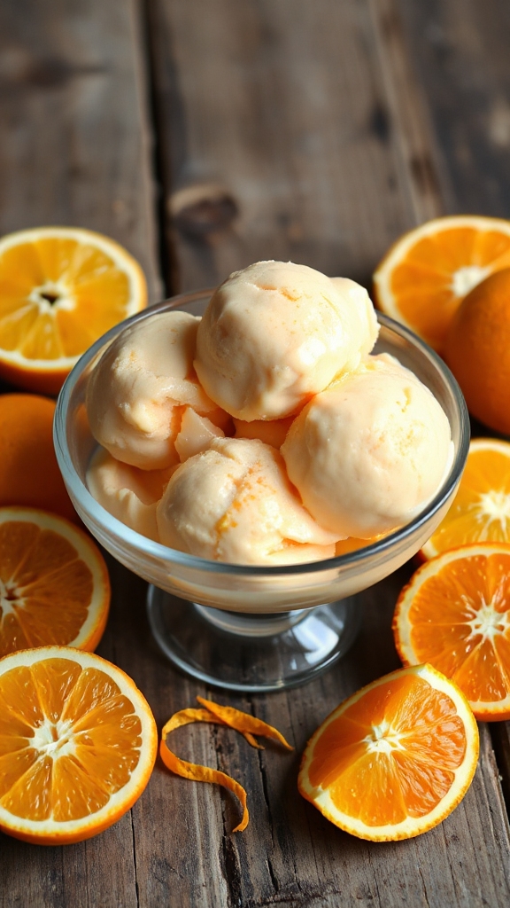 louisiana s satsuma citrus sherbet