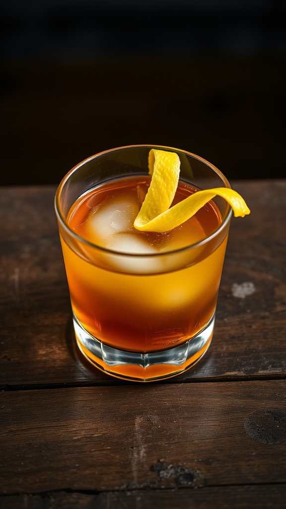 louisiana sazerac rye cocktail