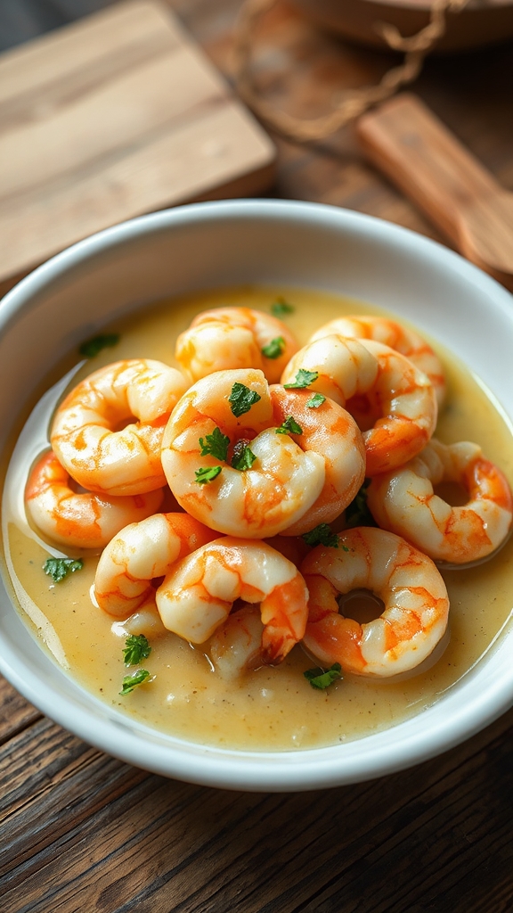 low carb shrimp scampi tweaks