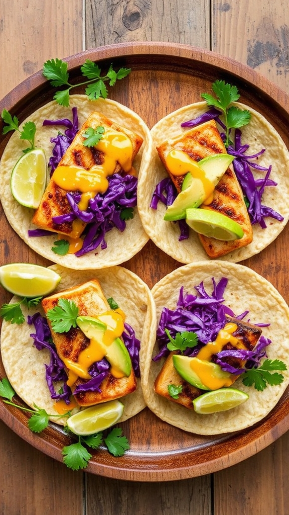 mahi mahi tacos with liliko i