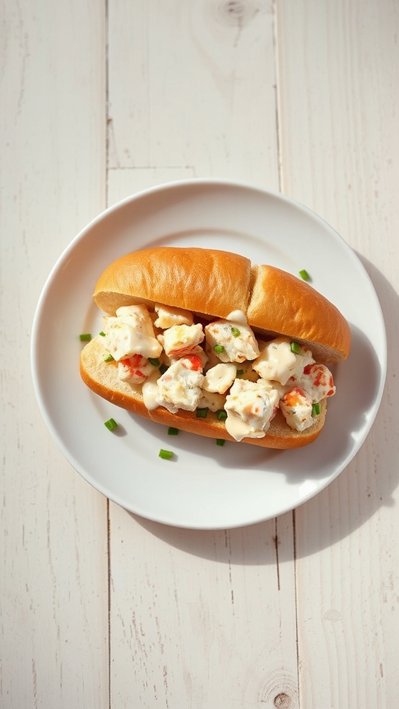 maine lobster mayo roll