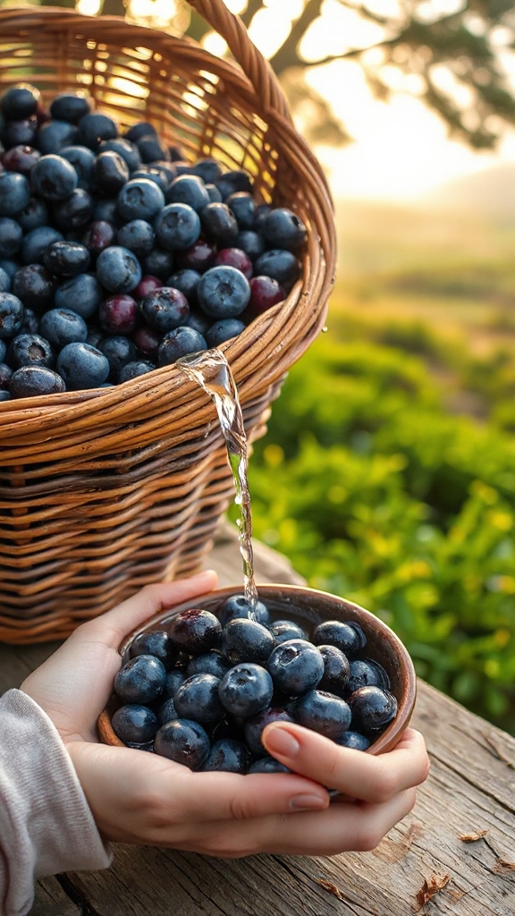 maine wild blueberry pie