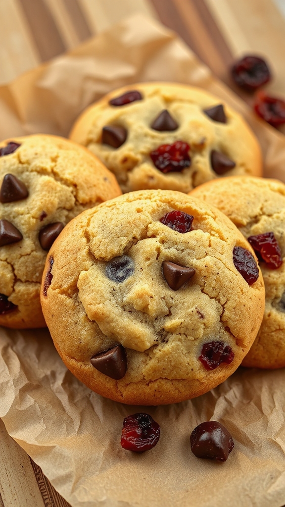 make cherry chocolate cookies