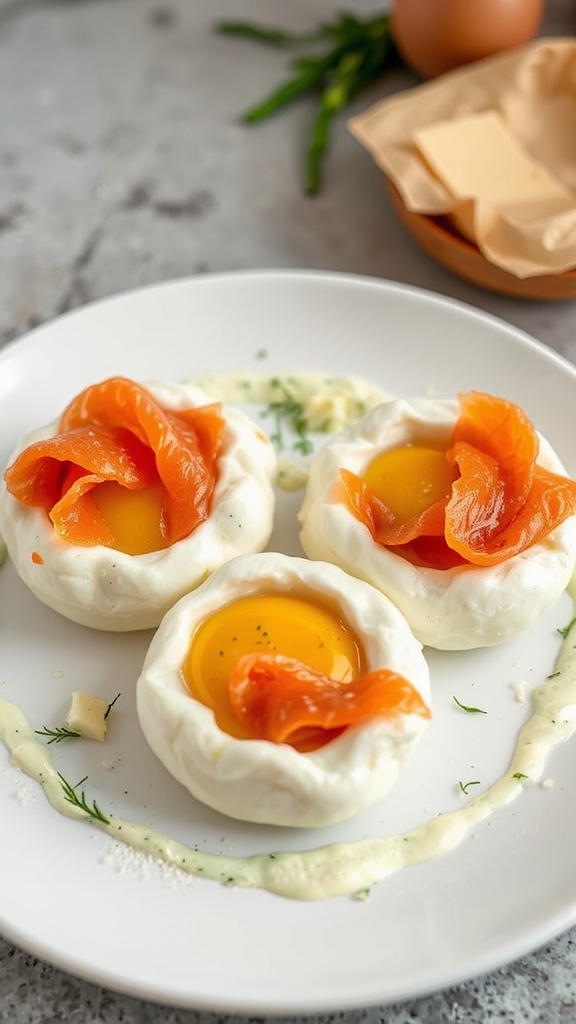 make fluffy cloud eggs