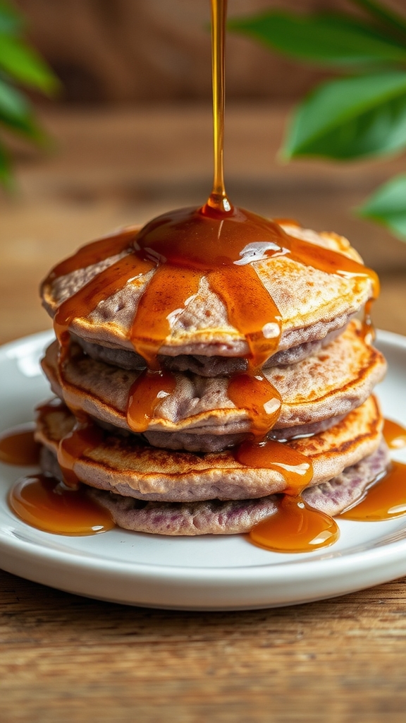 make fluffy poi pancakes