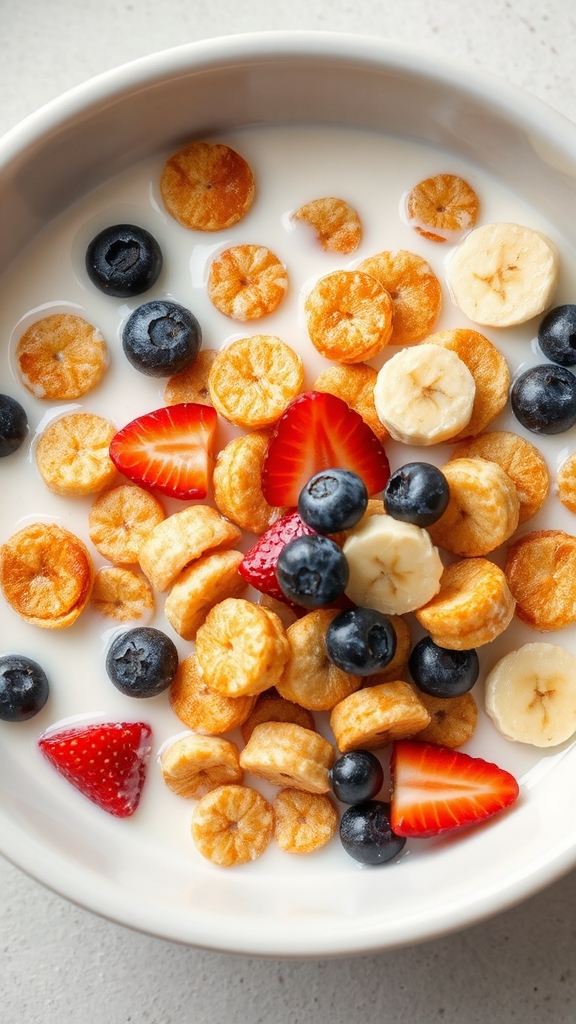 make mini pancake cereal